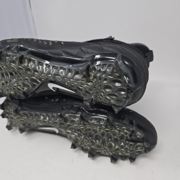 Nike Alpha Menace Pro 2 Men’s Football Cleats Black Size 12 AQ3209-002 No Box. - Picture 9 of 10